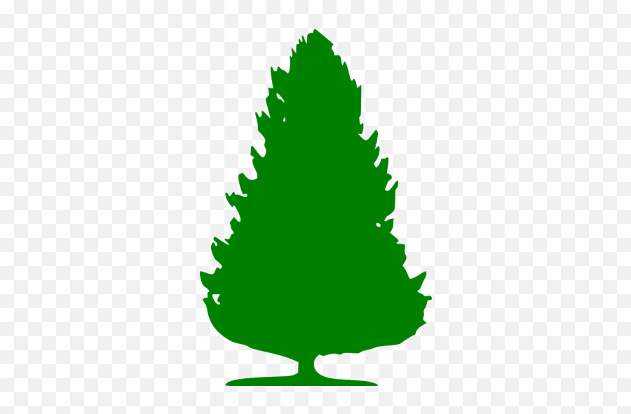 Green Tree 64 Icon - Free Green Tree Icons Black Tree Icon Transparent Png,Green Tree Icon