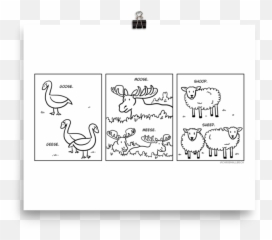 Download Hd Ace Card Print - Cartoon Transparent PNG Image Shoop Sheep