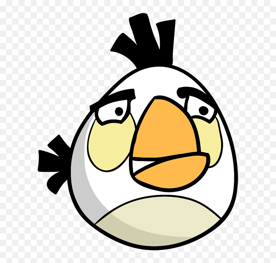 Learn How To Draw A White Bird - Angry Birds Easy Draiwng Angry Birds Png,Angry Birds Icon