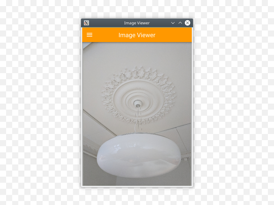 An Image Viewer The Qt 6 Book - Ceiling Fixture Png,Windows Photo Viewer Icon