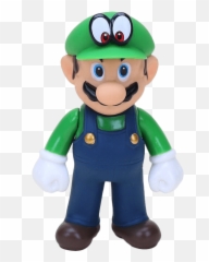 Cappy Cap Luigi Outfit - Mario Bros Con La Gorra Png,Luigi Plush Png