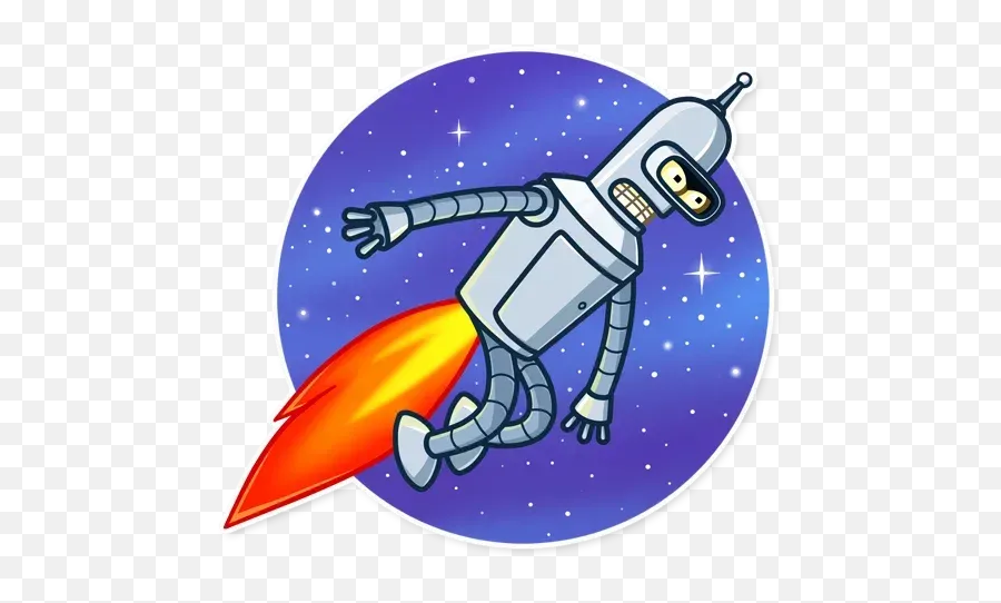 Bender Sticker Pack - Stickers Cloud Png,Futurama Bender Icon