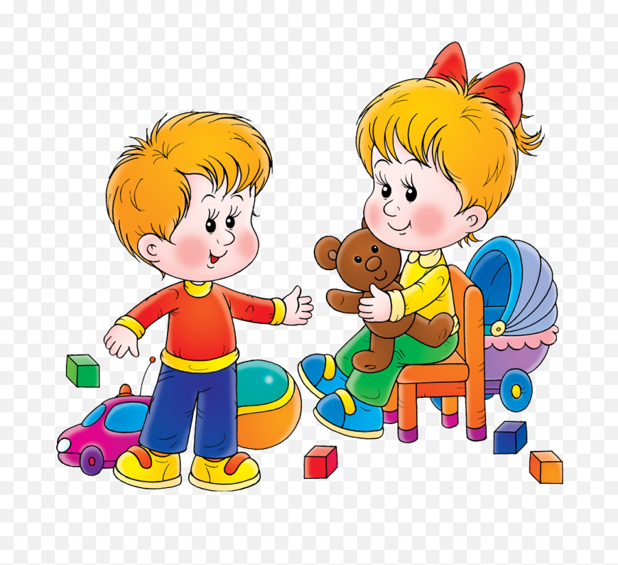Kids Sharing Toys Png U0026 Free Toyspng - Brother And Sister Clip Art,Child Transparent