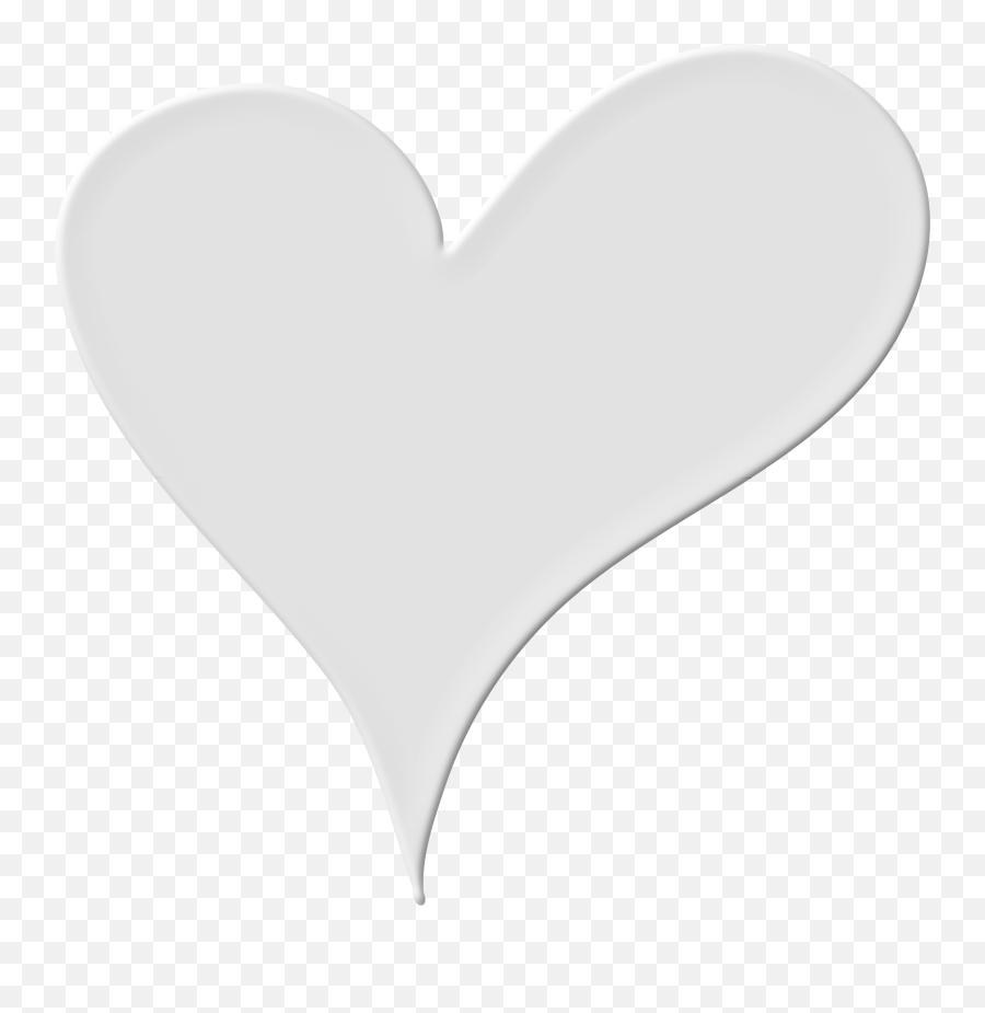 Download Free Png Heart In White - Dlpngcom Heart,Hand Drawn Heart Png