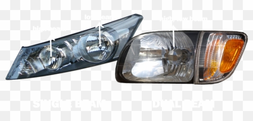 The Same Goes For Dual Beam Headlights - Car Front Light Png,Headlights Png