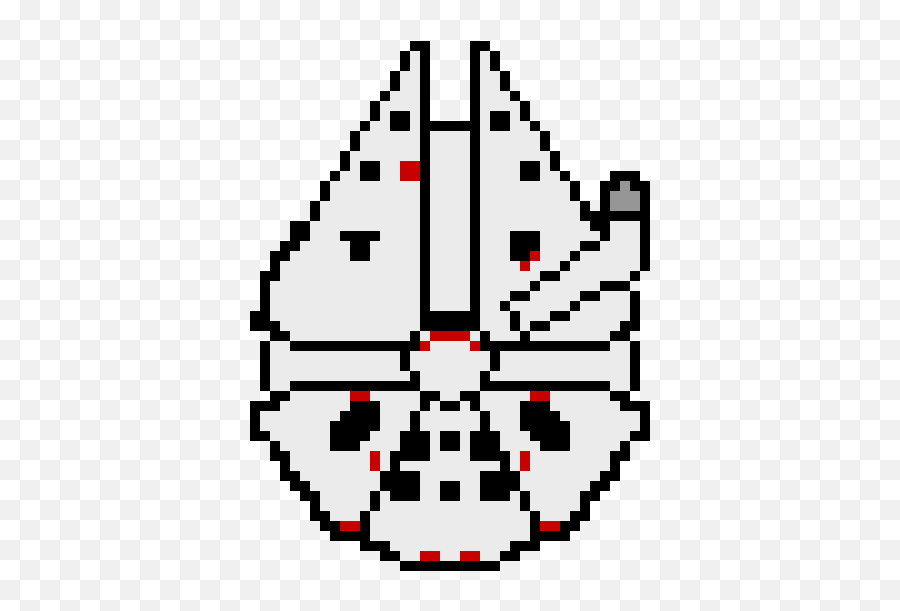 Millenium Falcon Pixel Art Maker - Circle Png,Millenium Falcon Png