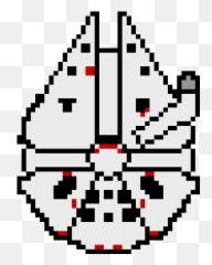 Millenium Falcon Pixel Art Maker - Circle png