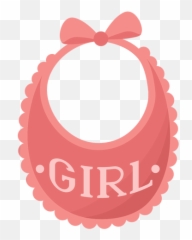 Bib Girl Flat - Transparent Png U0026 Svg Vector File Stickers De Bautizo,Hillary Clinton Transparent Background