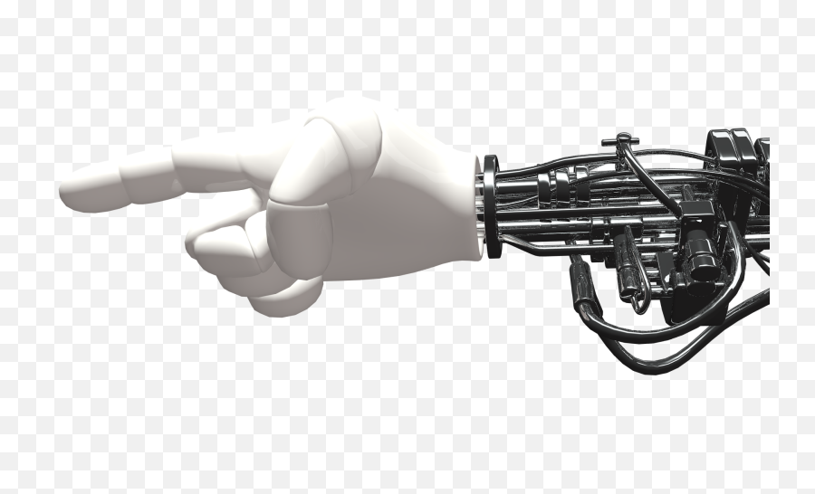 Inlea Supporting Your Success - Robot Hand Transparent Background Png,Hand Holding Gun Transparent