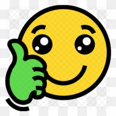 Thumbs Up Emoji Icon - Smiley With png