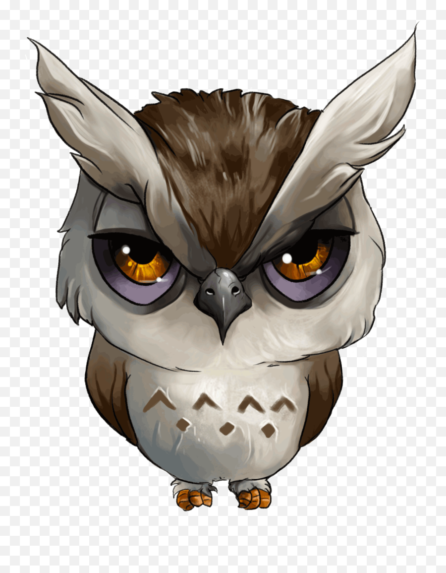 Artstation - Once Upon A Summer Owl Conceptual Art Animated Owl Gif Hd Png,Owl Transparent