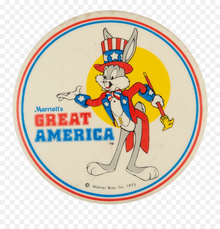 Great America Bugs Bunny Busy Beaver Button Museum - Marriotts Great America Png,Bugs Bunny Png