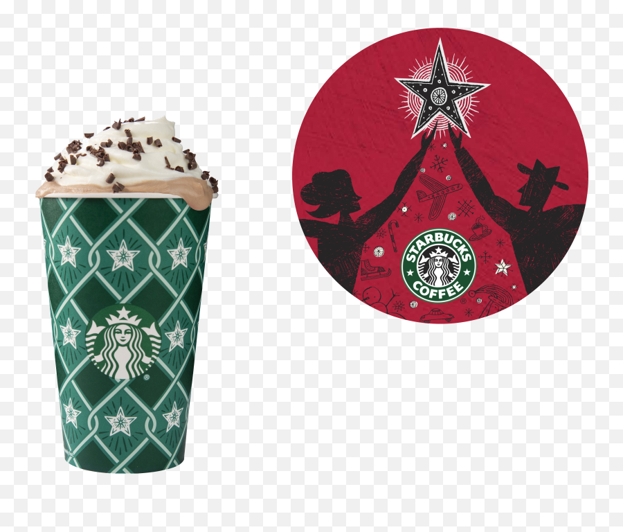 Holiday Magic Returns To Starbucks Stores - Starbucks Stargyle Png,Starbucks Logo No Background
