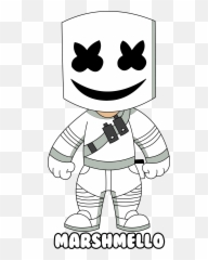 Logo Transparente Png Fortnite - Marshmello