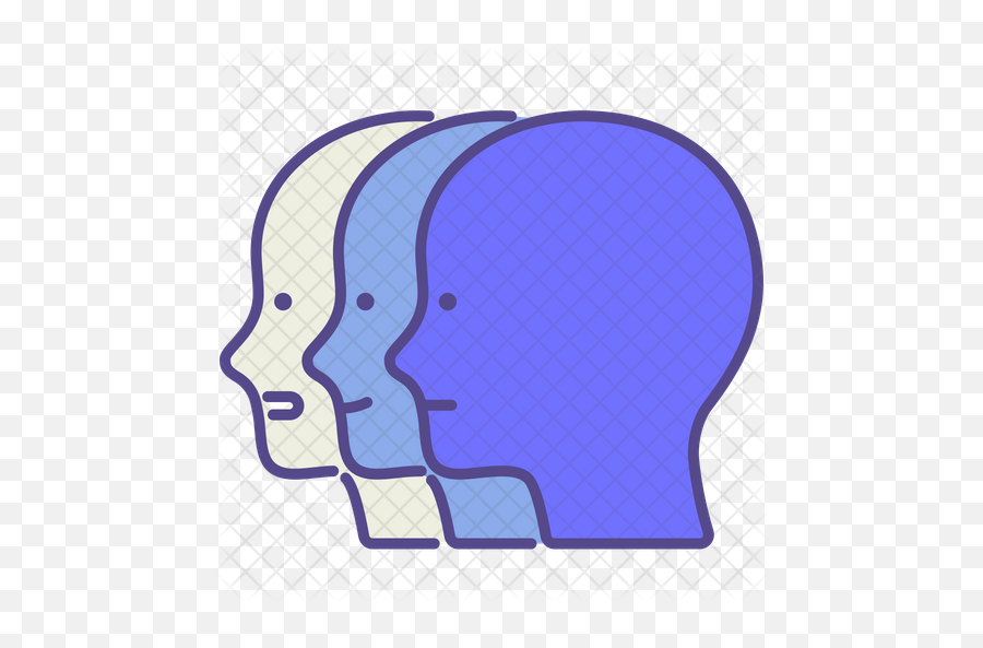Multiple Personality Icon - Multiple Personality Disorder Transparent Png,Personality Png