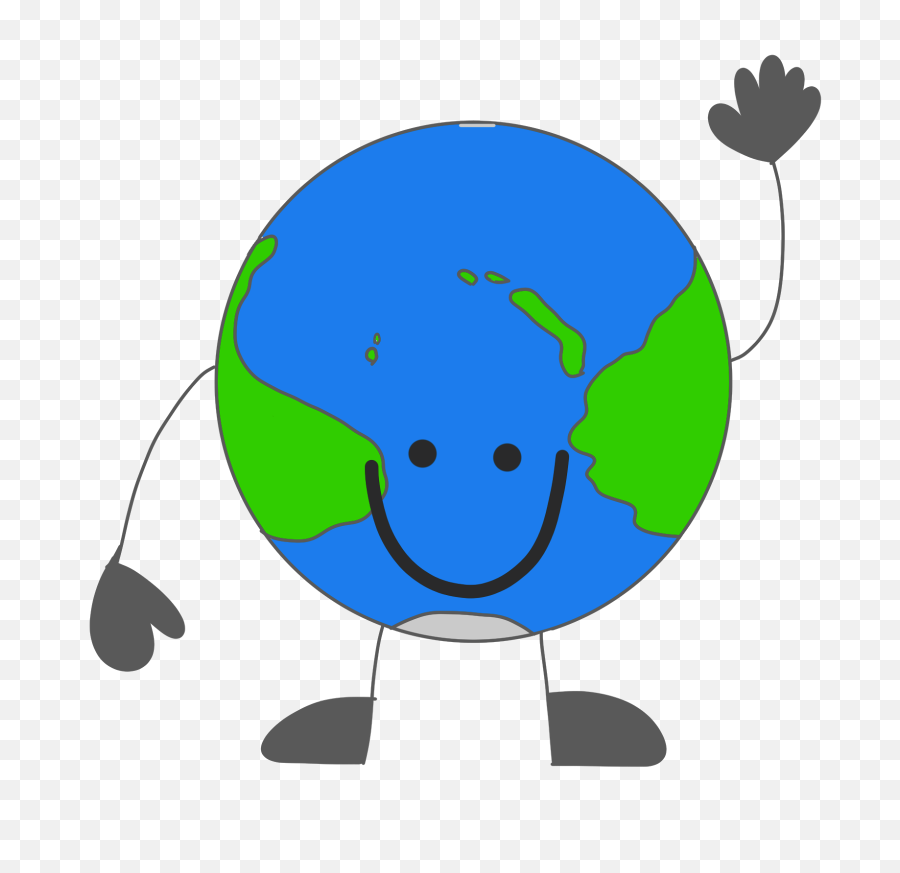 World Clipart Free Images - Happy Earth Cartoon Transparent Png,Earth Clipart Transparent Background
