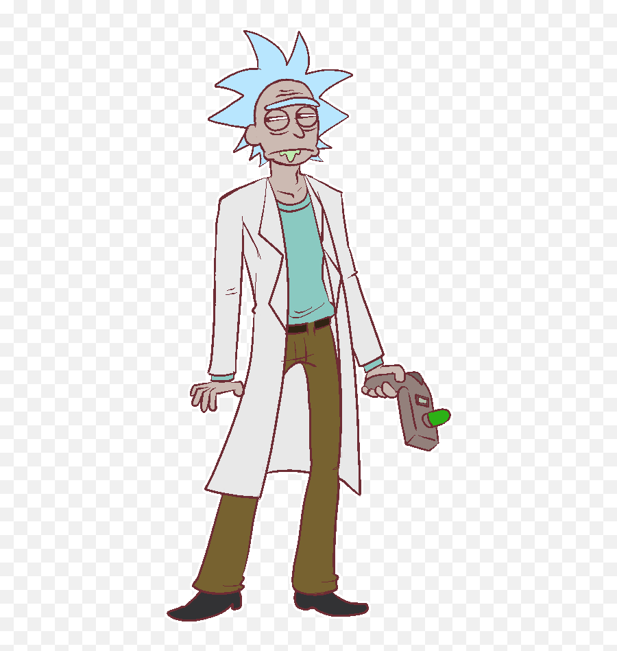 Sticker Rick And Morty Transparent - Rick Y Morty Png Gif,Rick And Morty Transparent