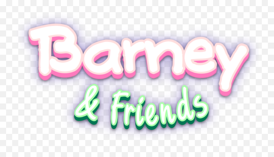 Barney Friends - Barney And Friends Reboot Png,Friends Logo Font