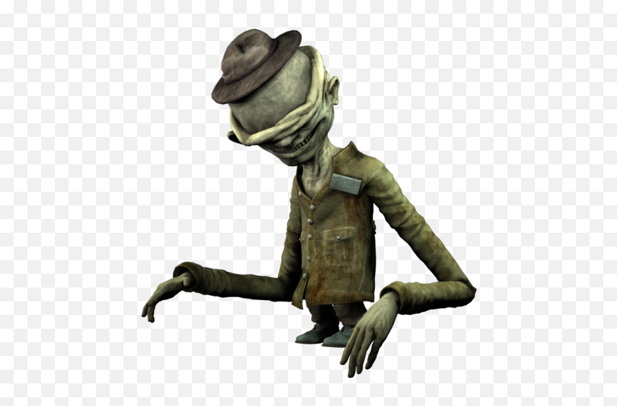 Download Little Nightmares Long Arms - Little Nightmares Blind Guy Png,Arms Png
