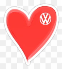 Vw Large Love Heartvw Logo - shirt TShirts u0026 Hoodies by Vw Symbol png