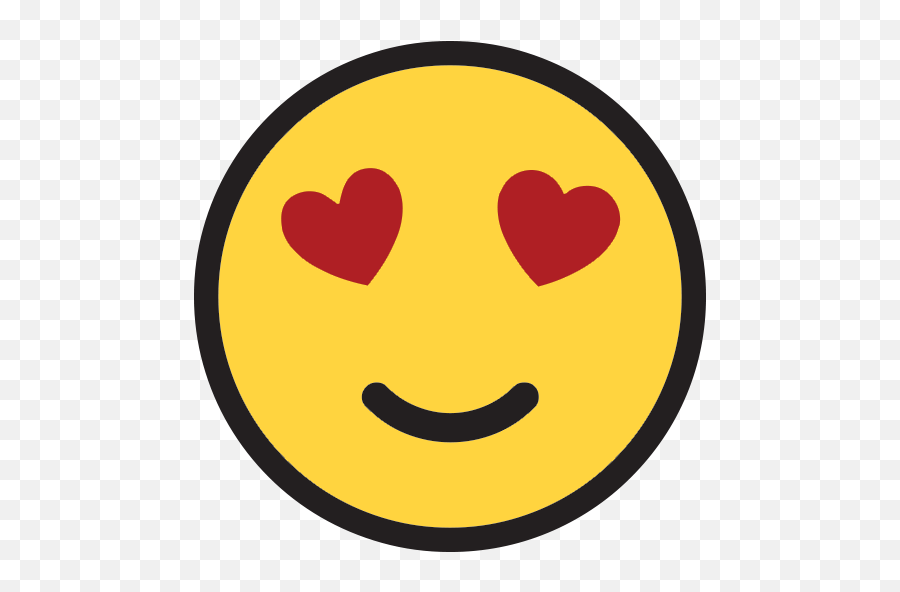 Heart Face Emoji Transparent Png - Heart Eyes Sign Emoji,Heart Eyes Transparent