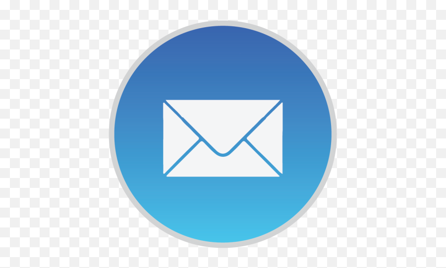 Blue Control Triangle Area Symbol - Iphone Transparent Mail Icons Png,Mission Png