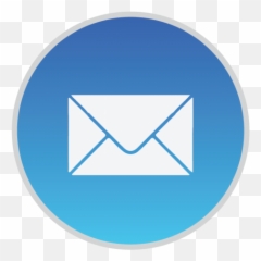 Blue Control Triangle Area Symbol - Iphone Transparent Mail Icons Png,Mission Png