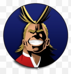 Smile Art Clipart - Boku No Hero Academia Allmight Face Png,All Might Face Png