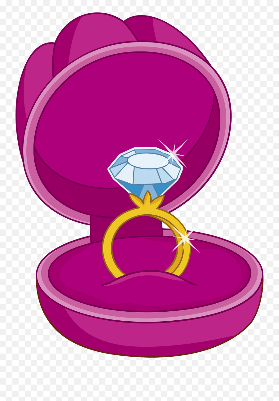 Wedding Ring Clipart - Ring Clipart Png,Ring Clipart Png