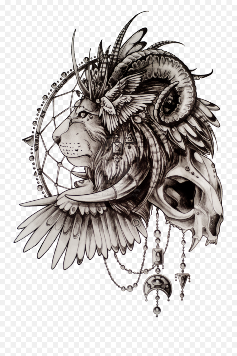 Sword - Tattoo Art Png,Skull Tattoo Png