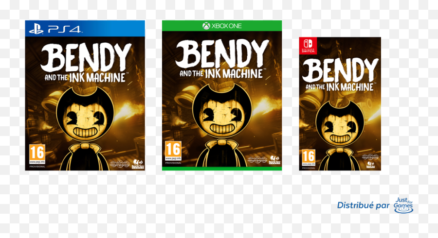 Download Bendy And The Ink Machine A Déjà Reçu De Nombreux - Bendy And The Ink Machine Playstation 4 Png,Bendy And The Ink Machine Logo