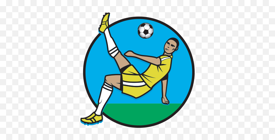 Download Soccer Player Icon Png - Football Vector Logo Png Clip Art,Football Icon Png