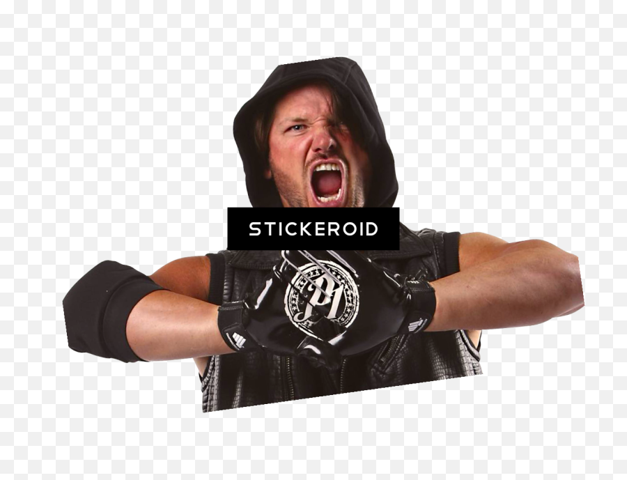 Download Hd Aj Styles Wwe - Shout Transparent Png Image Wrestling Aj Styles,Aj Styles Logo Png