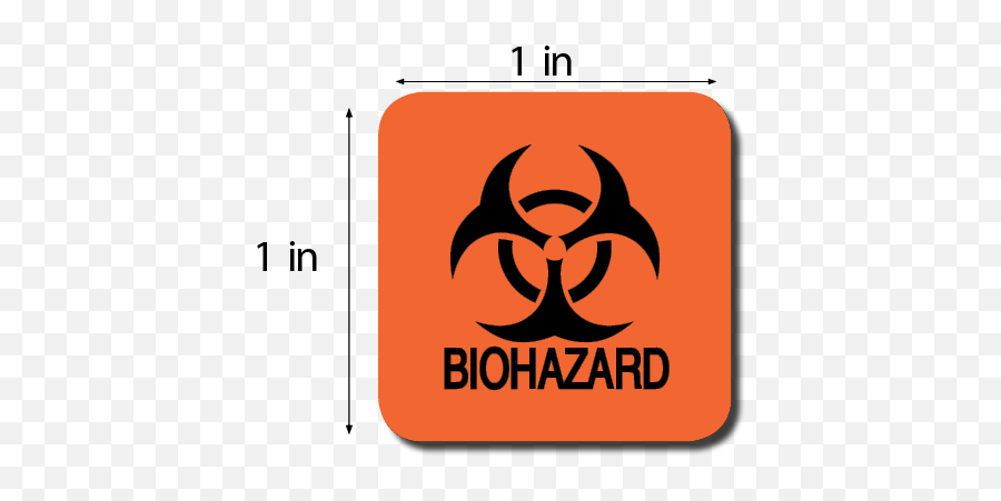 Biohazard Symbol Nevs Ink Labels - Biohazard Poster Png,Biohazard Transparent