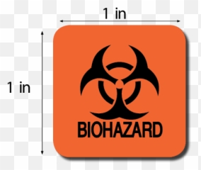 Biohazard Symbol Nevs Ink Labels - Poster png