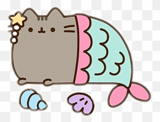 Pusheencat Pusheen Cute Kawaii - Pusheen Mermaid Png,Pusheen Png