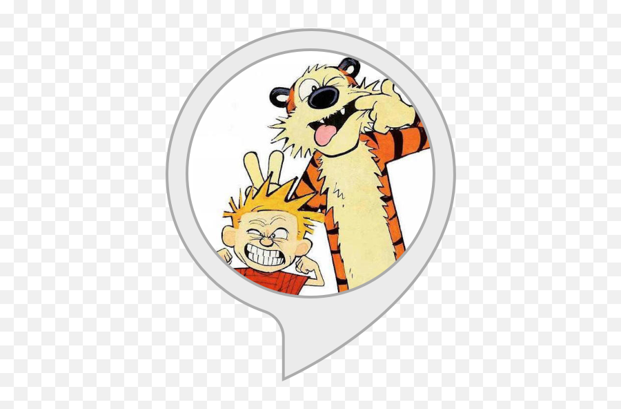 Calvin And Hobbes Quote Of The Day Amazonin Alexa Skills - Calvin And Hobbes Hugging Png,Calvin And Hobbes Png