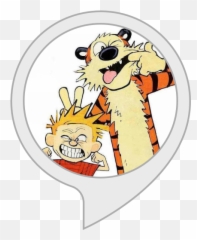 Calvin And Hobbes Quote Of The Day Amazonin Alexa Skills - Calvin And Hobbes Hugging Png,Calvin And Hobbes Png