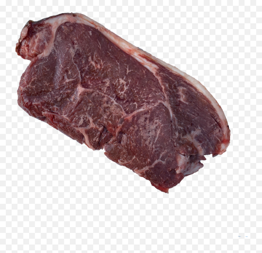 Sirloin Strip Steak Dry Aged Charolais 144 Lbs Average - Meat Png,Steak Transparent