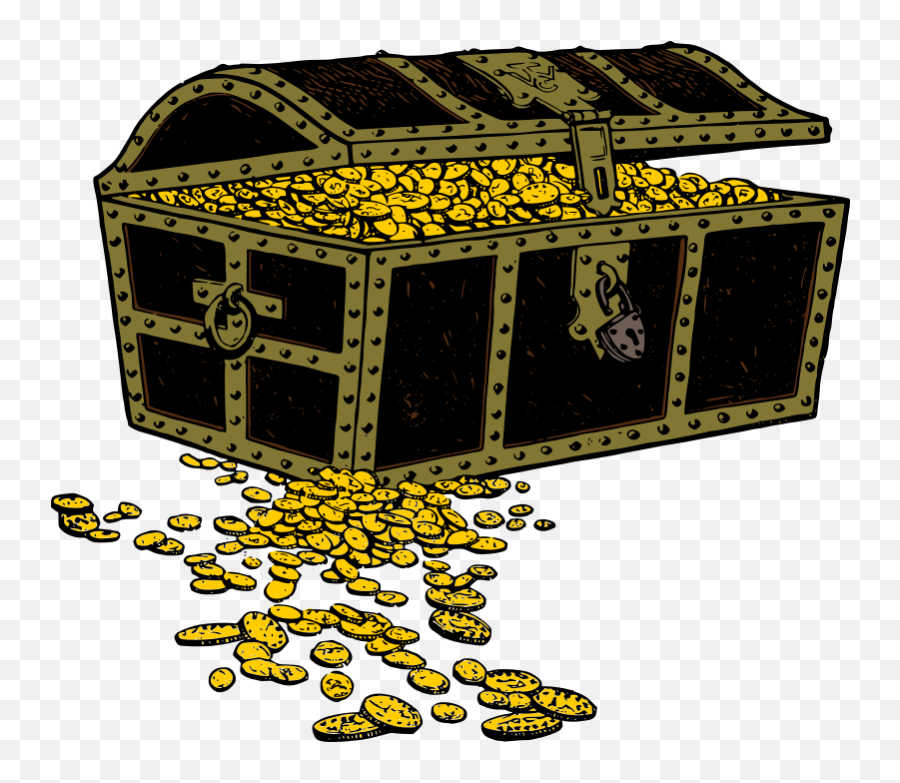 Treasure Chest Free To Use Clipart 2 - Clipartix Public Domain Treasure Chest Png,Treasure Chest Png