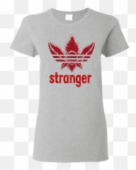 Stranger Things Demogorgon Adidas T Shirt Hoodie Sweater Women 53 Png