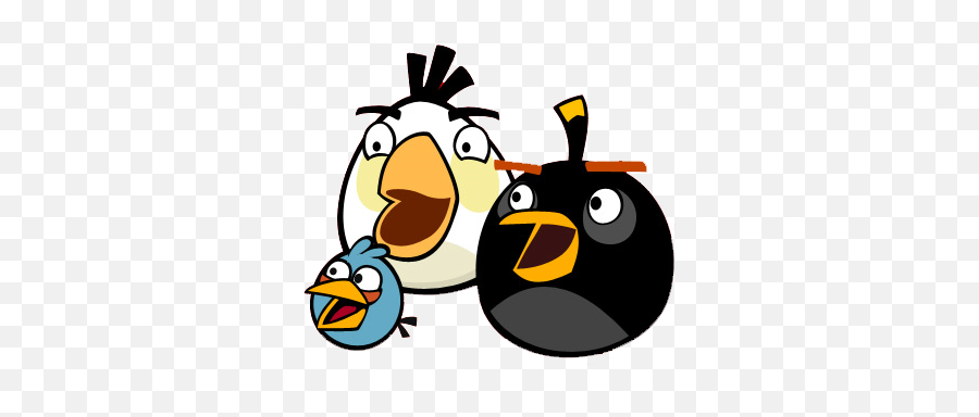 Angry Birds Png Download Free Clip Art - Angry Birds White Png,Angry Birds Png