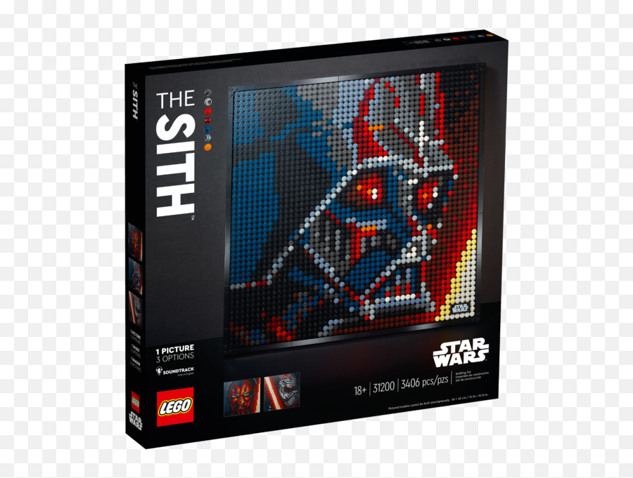 31200 Star Wars The Sith - Lego Star Wars Mosaic Set Png,Star Wars Sith Logo