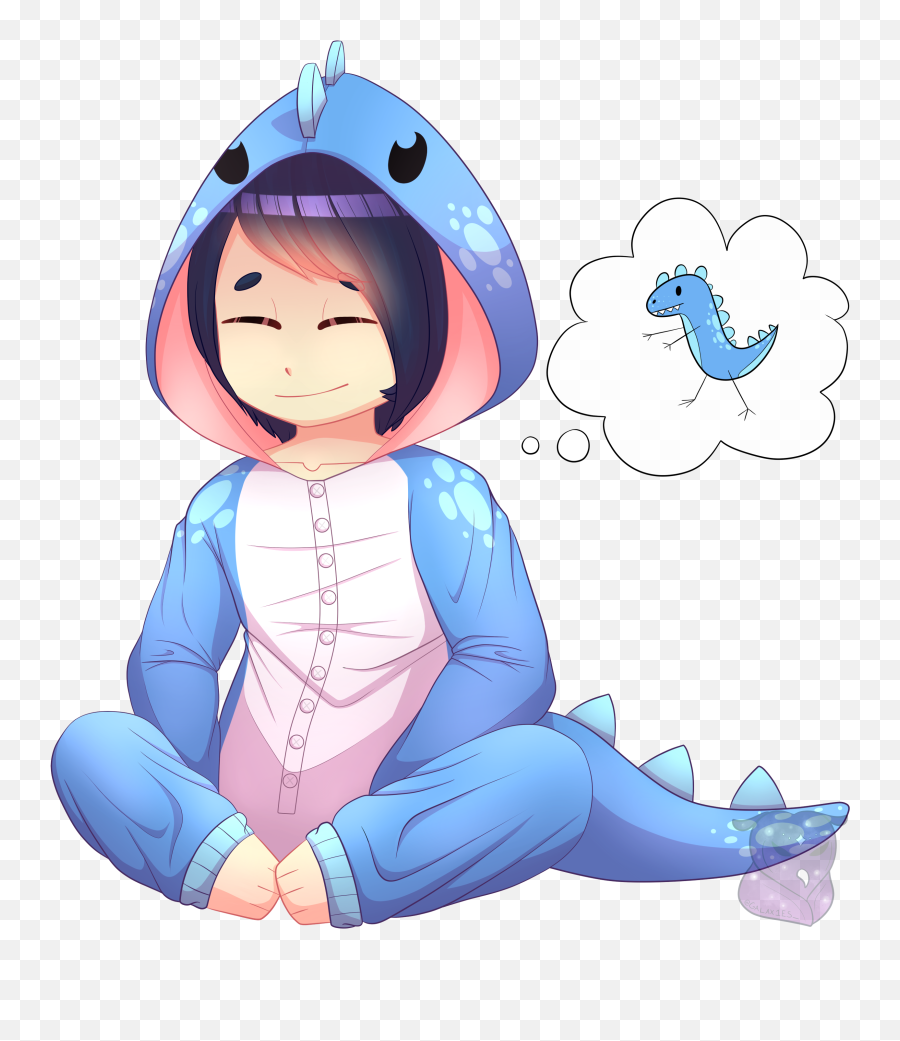 Yusuke In A Dino Kigurumi Persona5 - For Women Png,Yusuke Png