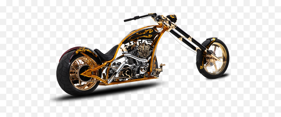 Motorcycles Trump Custom Chopper Orange - Orange County Choppers Motorcycles Png,Westcoast Choppers Logo