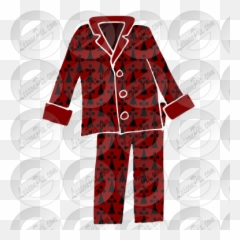 Pajamas Stencil For Classroom Therapy Use - Great Pajamas Pajamas Png,Pajamas Png