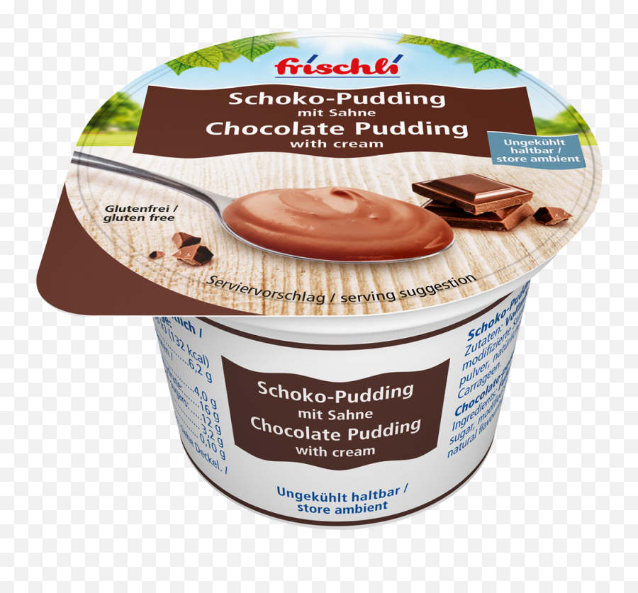 Frischli - Dairy And Food Downloads Creamy Pudding Frischli Panna Cotta Pudding Png,Pudding Png