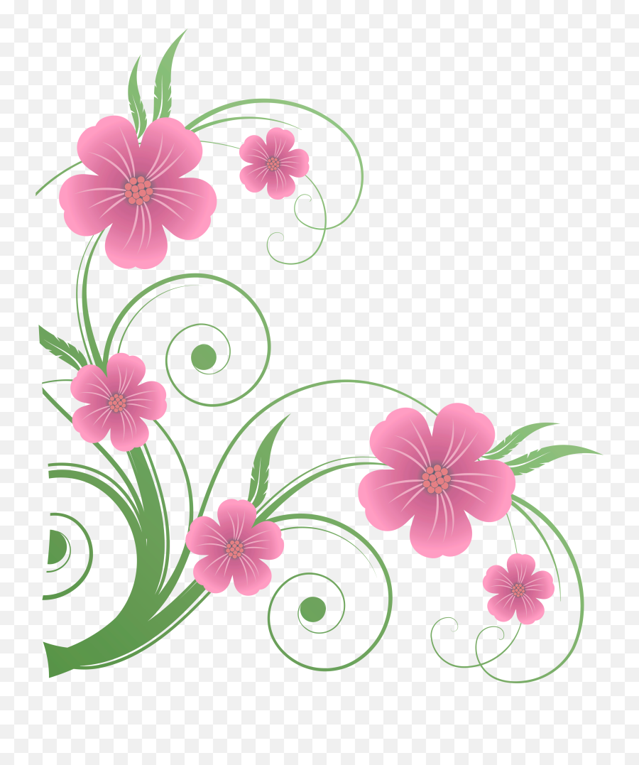 Flower Clipart Hd Png Painted Flowers