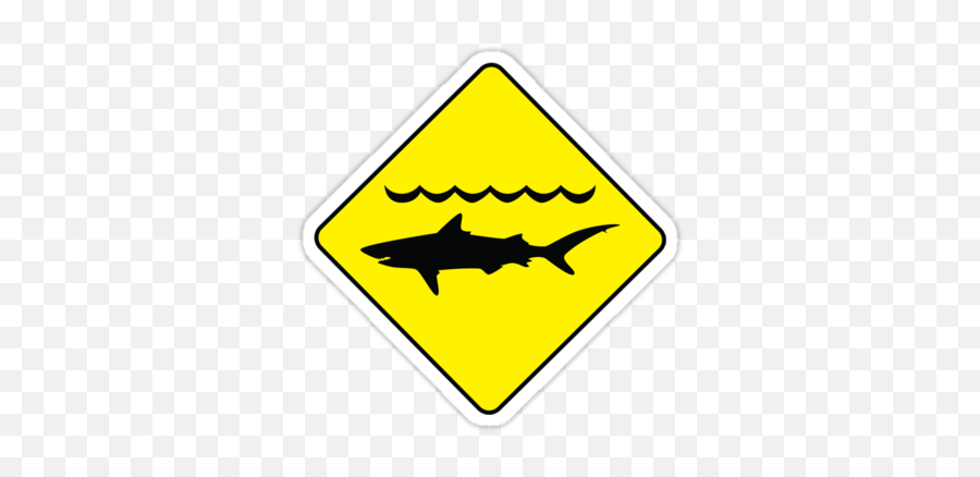 Pin - Sharks Symbol Png,Warning Sign Transparent