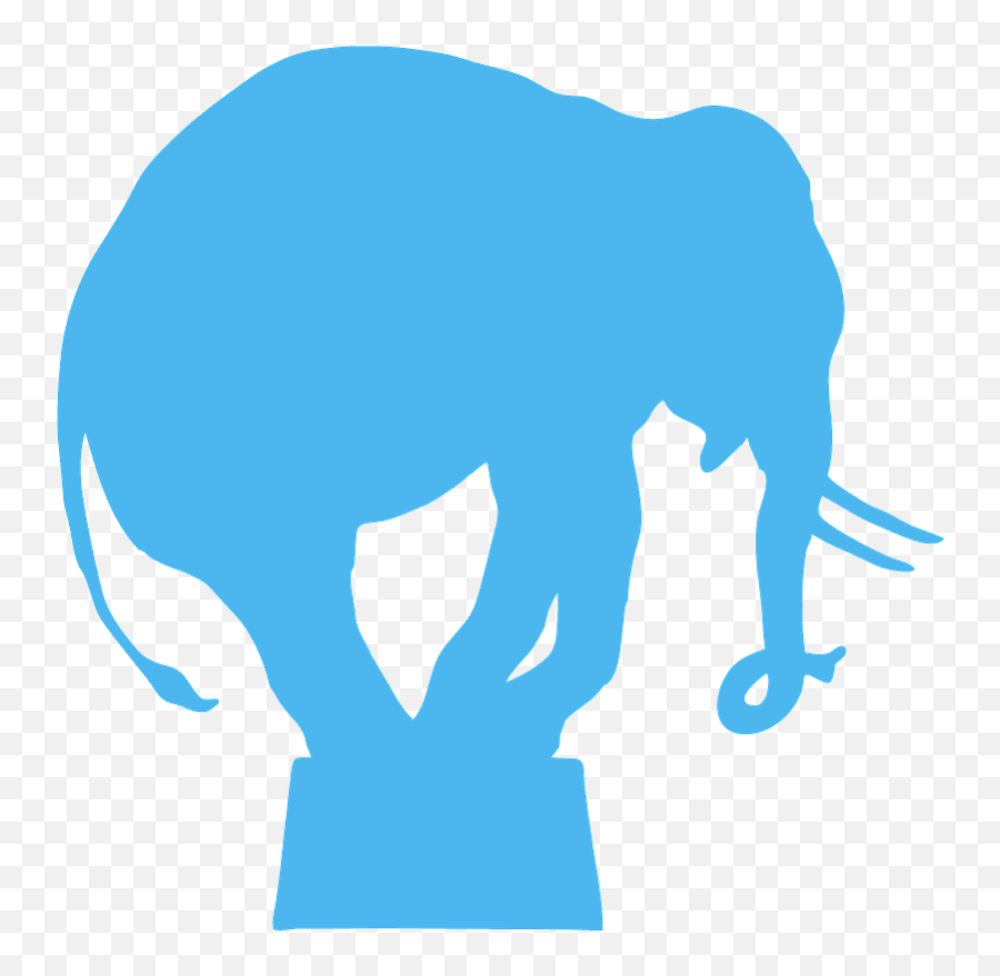 Circus Elephant Silhouette - Free Vector Silhouettes Creazilla Guess The Shadow For Kids Png,Circus Elephant Png